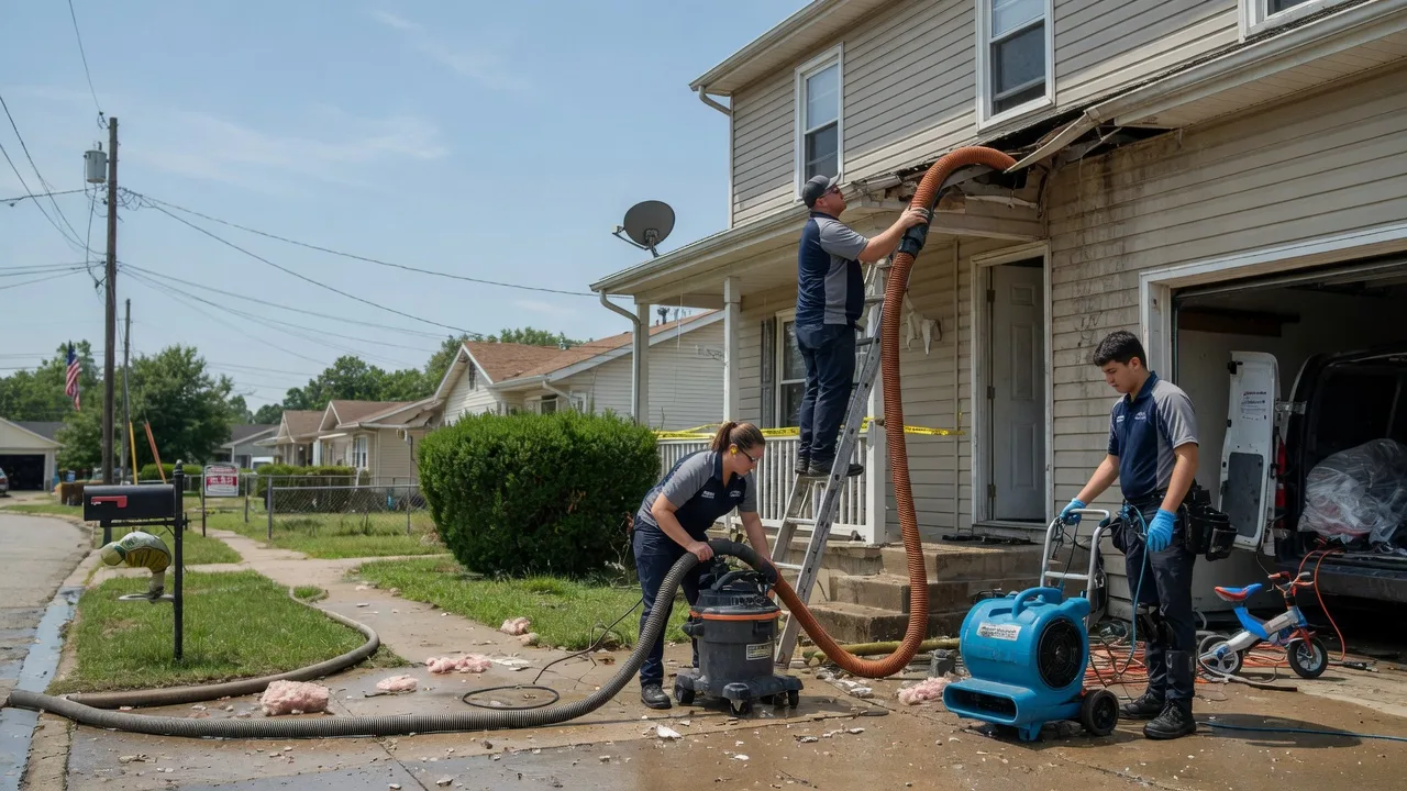Water Damage Restoration in Haubstadt, IN near me